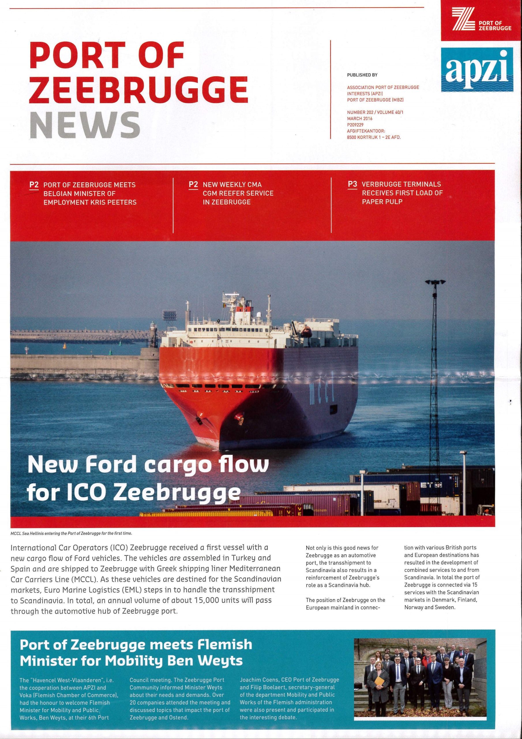 Port of Zeebrugge News